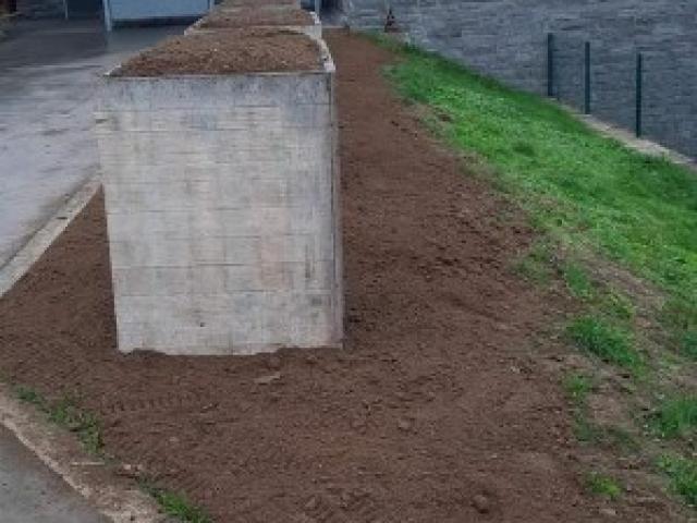 Aménagement de bacs potager pour l'école communale de Hamois